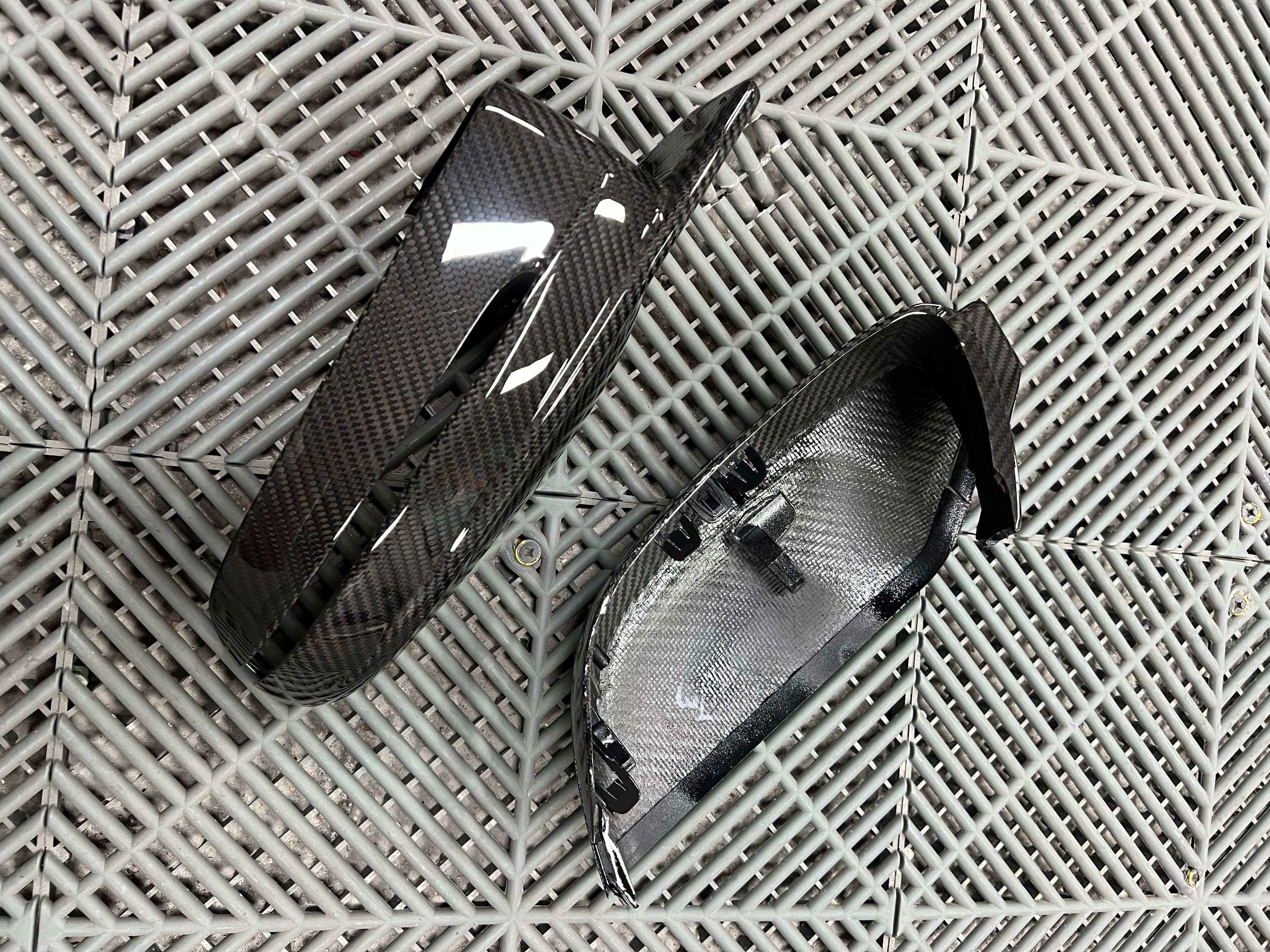 BMW M3 M4 Carbon Fiber Mirror Caps 2021-26 G80 G81 G82 G83