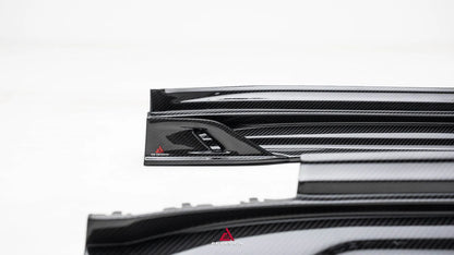 Porsche Panamera 976 Carbon Fiber Side Skirts AE Design 2024-2026