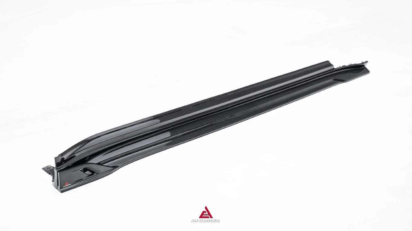 Porsche Panamera 976 Carbon Fiber Side Skirts AE Design 2024-2026