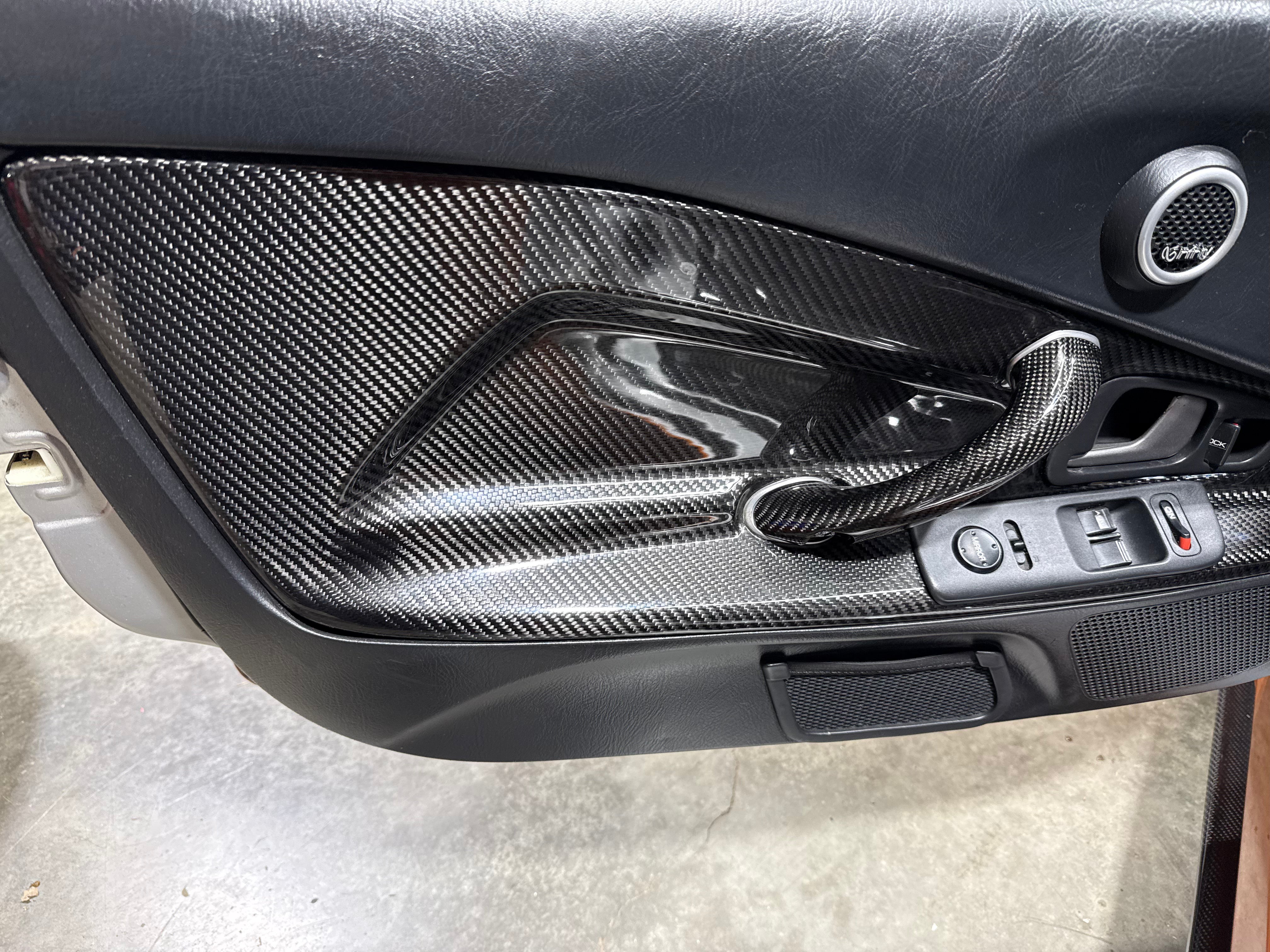Honda S2000 Carbon Fiber Door Panels/Cards AP1 1999-2003 OEM Replacement LHD/RHD