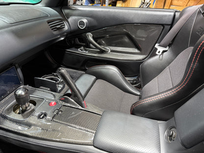 Honda S2000 Carbon Fiber Door Panels/Cards AP1 1999-2003 OEM Replacement LHD/RHD
