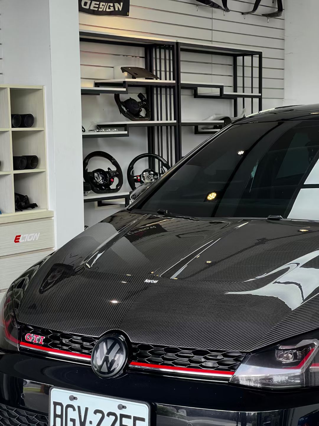 Volkswagen Golf R/GTI Carbon Fiber Hood Karbel Design MK7/7.5 2013-21