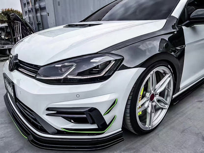 Ailes en fibre de carbone sèche Karbel Design pour Volkswagen Golf 7.5 GTI/R MK7.5 (à partir de 2017) 