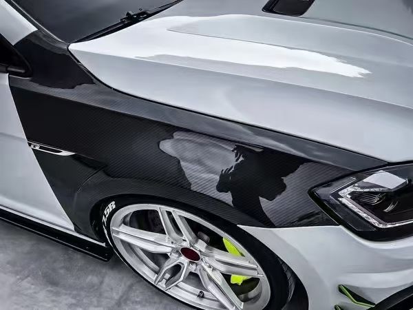 Volkswagen Golf R/GTI Carbon Fiber Fenders Karbel Design Mk7.5 2017-21