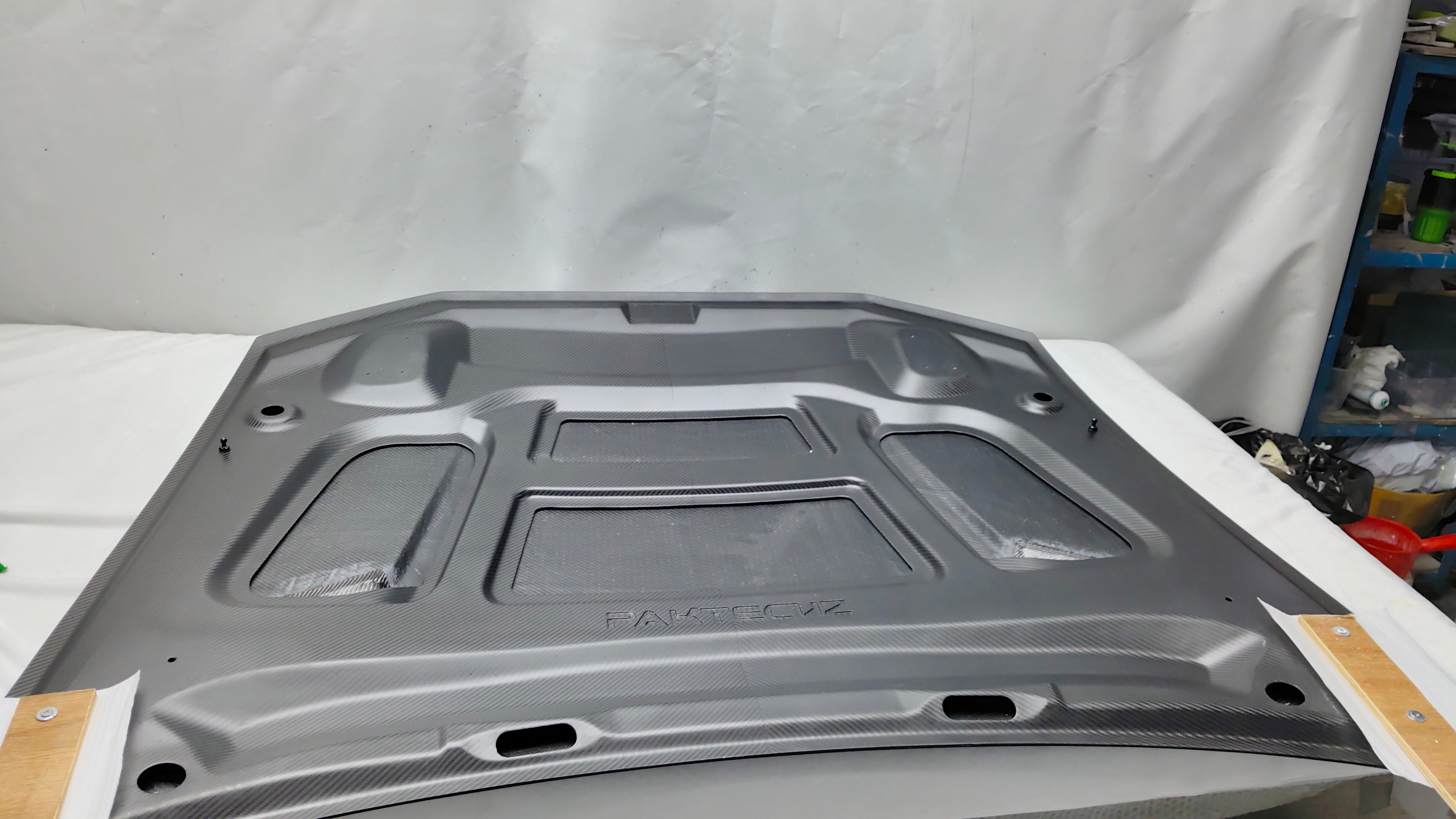 Audi RS6 C8 Paktechz Design Carbon Fiber Hood 2019-2026 Vented Edition