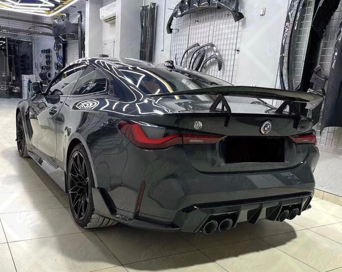 BMW G82 M4 AD Style Dry Carbon Fiber Wing Spoiler