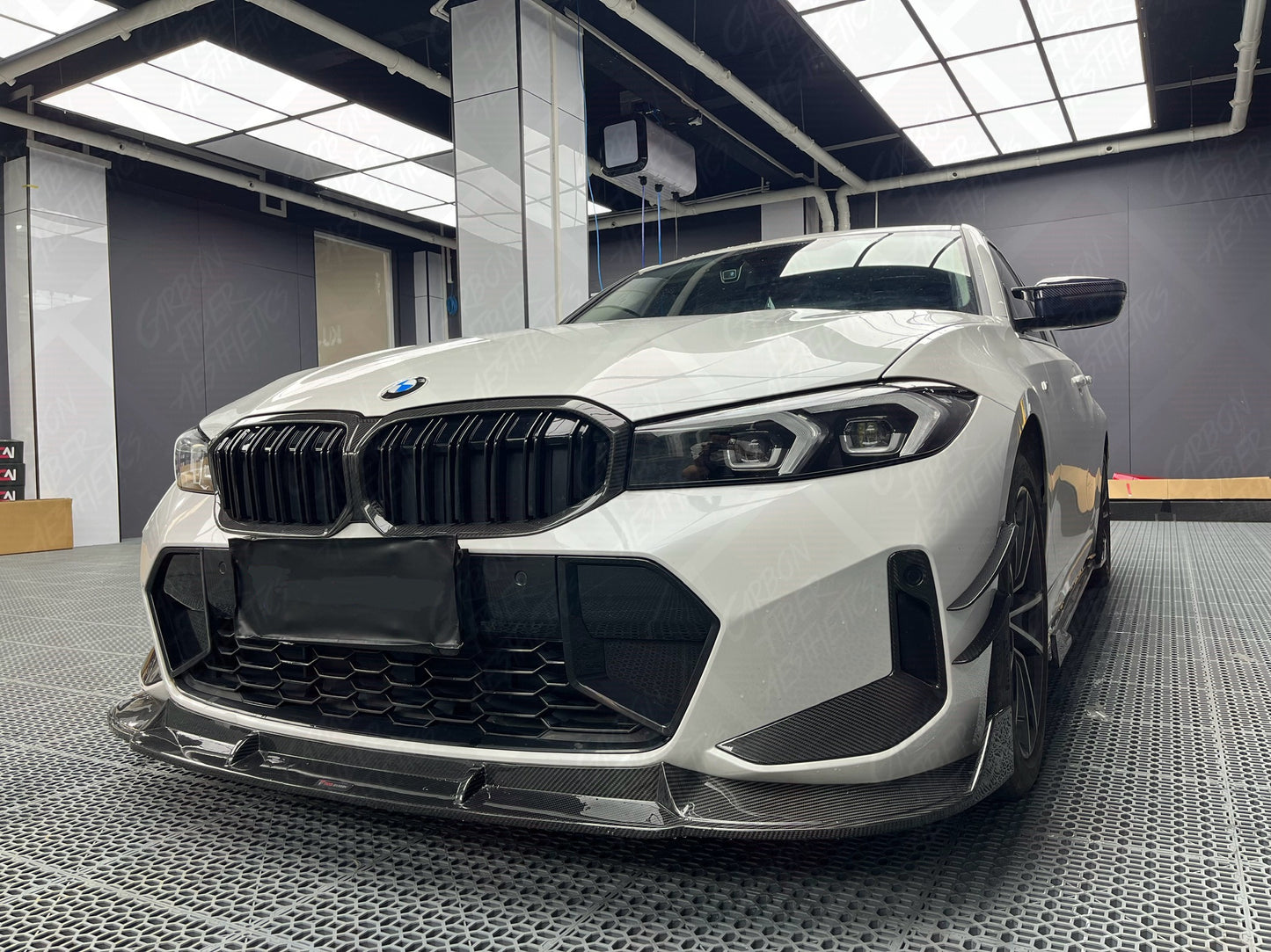 BMW G20 3 Series M340 330 TAKD Design Dry Carbon Fiber Front Lip ( Facelift / LCI )