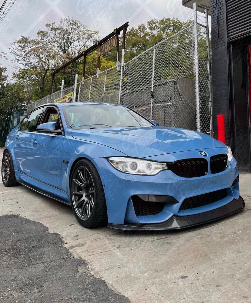 BMW F82 F83 M4 & F80 M3 M Performance Style Carbon Fiber Side Skirts