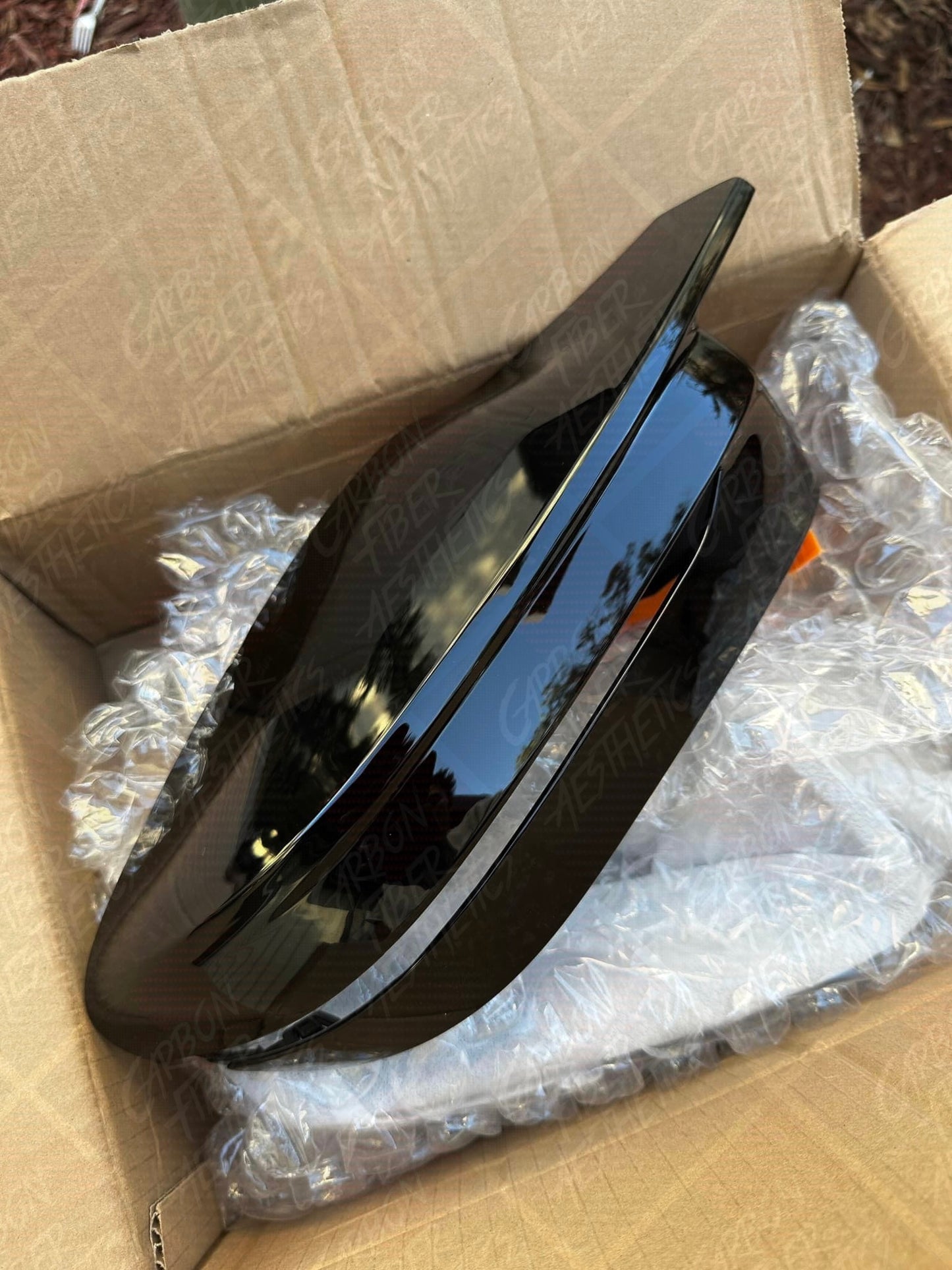 BMW G20 3 Series M340 330 Gloss Black M Performance Style Mirror Caps ( V2 )