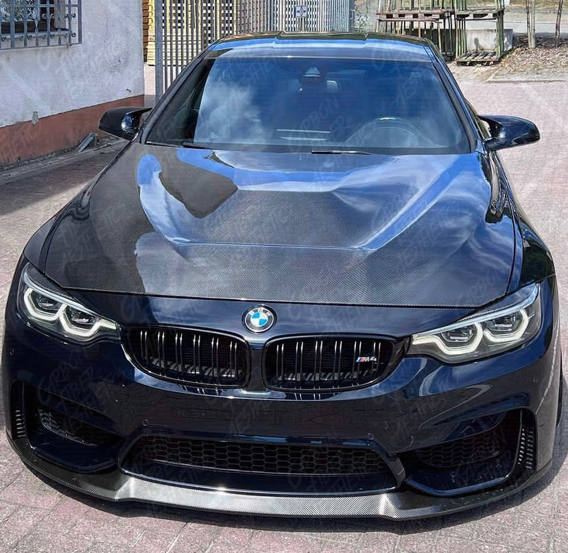 BMW F82 F83 M4 & F80 M3 GTS Style Carbon Fiber Hood