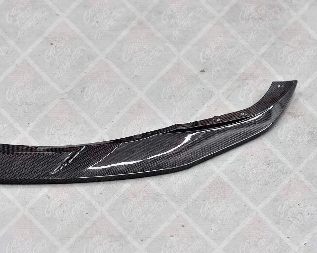 BMW G80 M3 G83 G82 M4 Dry Carbon Fiber R44 MHC Style Front Lip Splitter