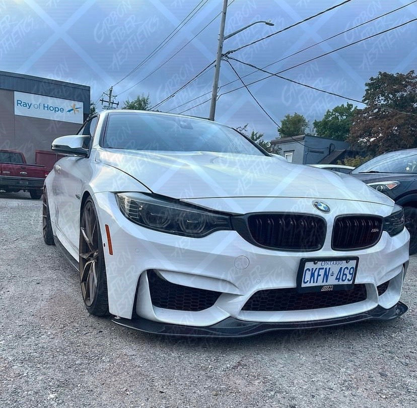 BMW F82 M4 F83 M4 F80 M3 PSM Style Carbon Fiber Front Lip ( Edition 1 )