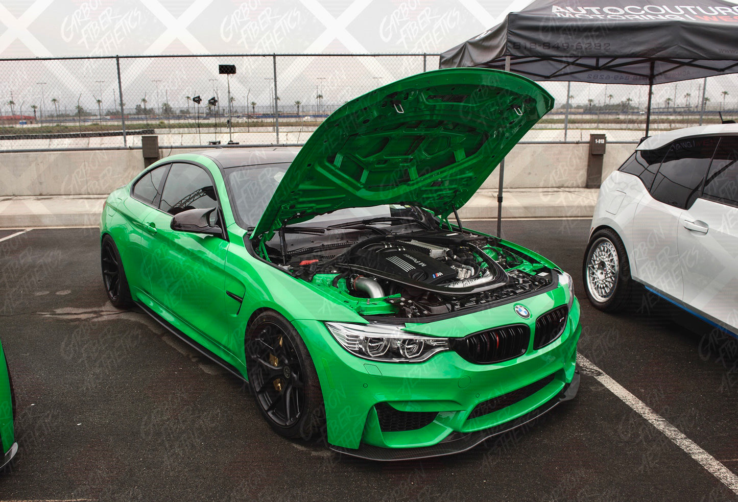 BMW F82 M4 F83 M4 F80 M3 PSM Style Carbon Fiber Front Lip ( Edition 1 )