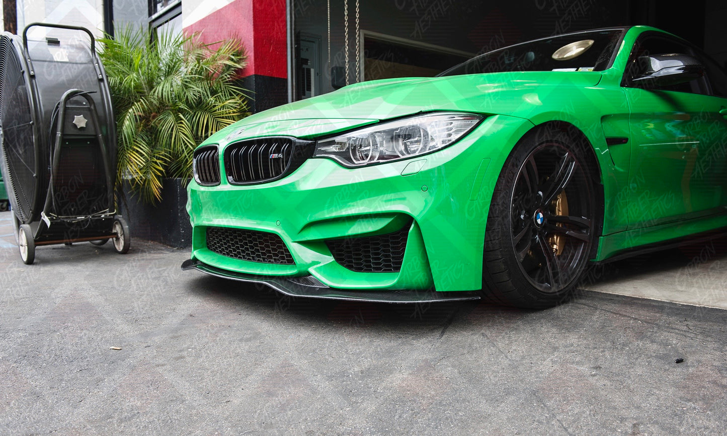 BMW F82 M4 F83 M4 F80 M3 PSM Style Carbon Fiber Front Lip ( Edition 1 )