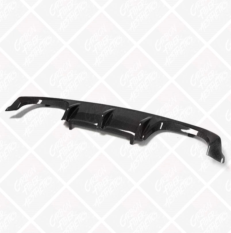 BMW F82 F83 M4 & F80 M3 Dry Carbon Fiber M Performance Style Rear Diff ...