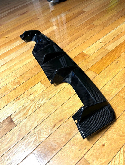 BMW M3 M4 Carbon Fiber OEM Style Rear Diffuser 2021-26 G80 G81 G82 G83