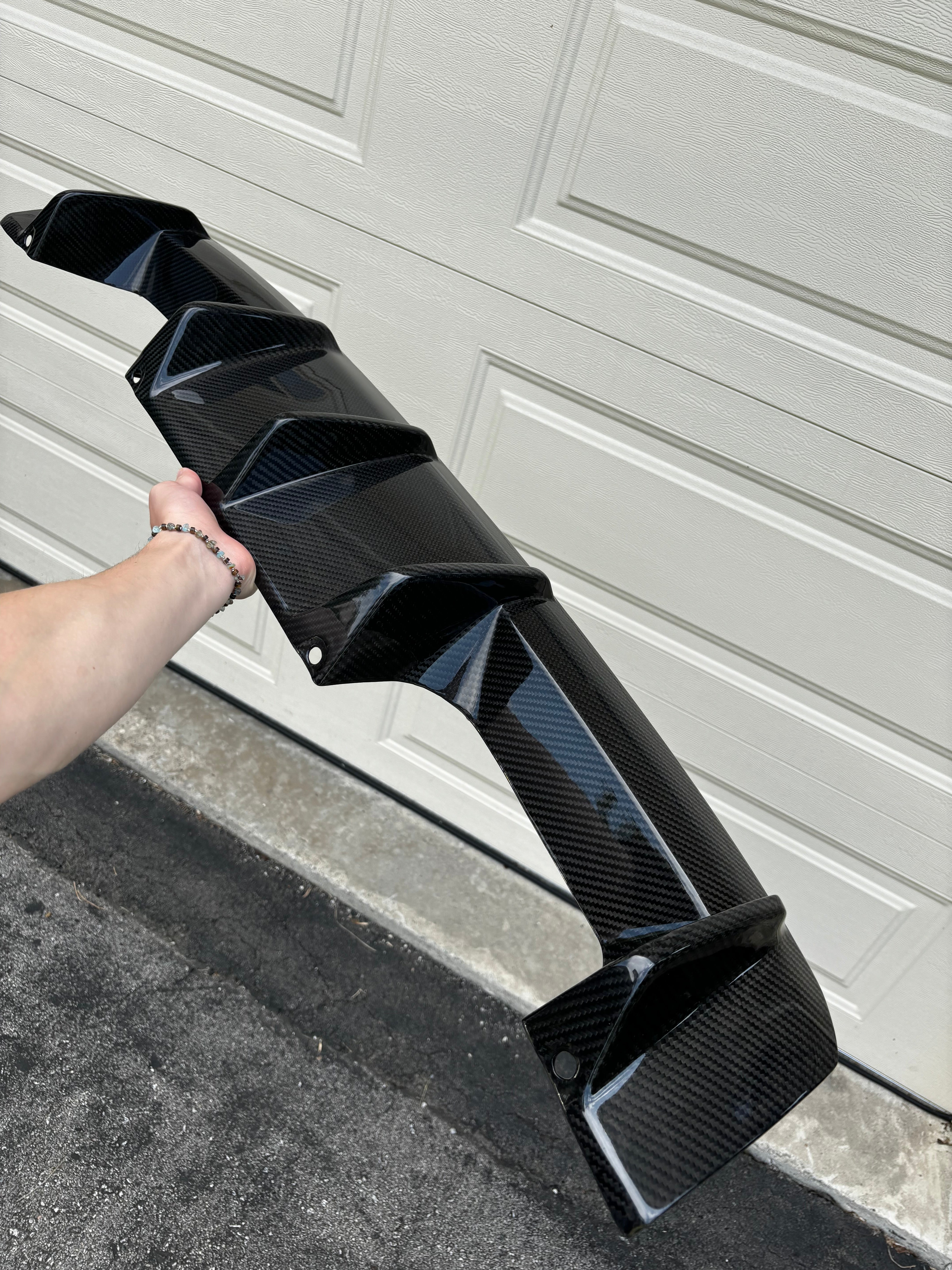 BMW M3 M4 Carbon Fiber OEM Style Rear Diffuser 2021-26 G80 G81 G82 G83
