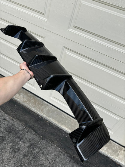 BMW M3 M4 Carbon Fiber OEM Style Rear Diffuser 2021-26 G80 G81 G82 G83