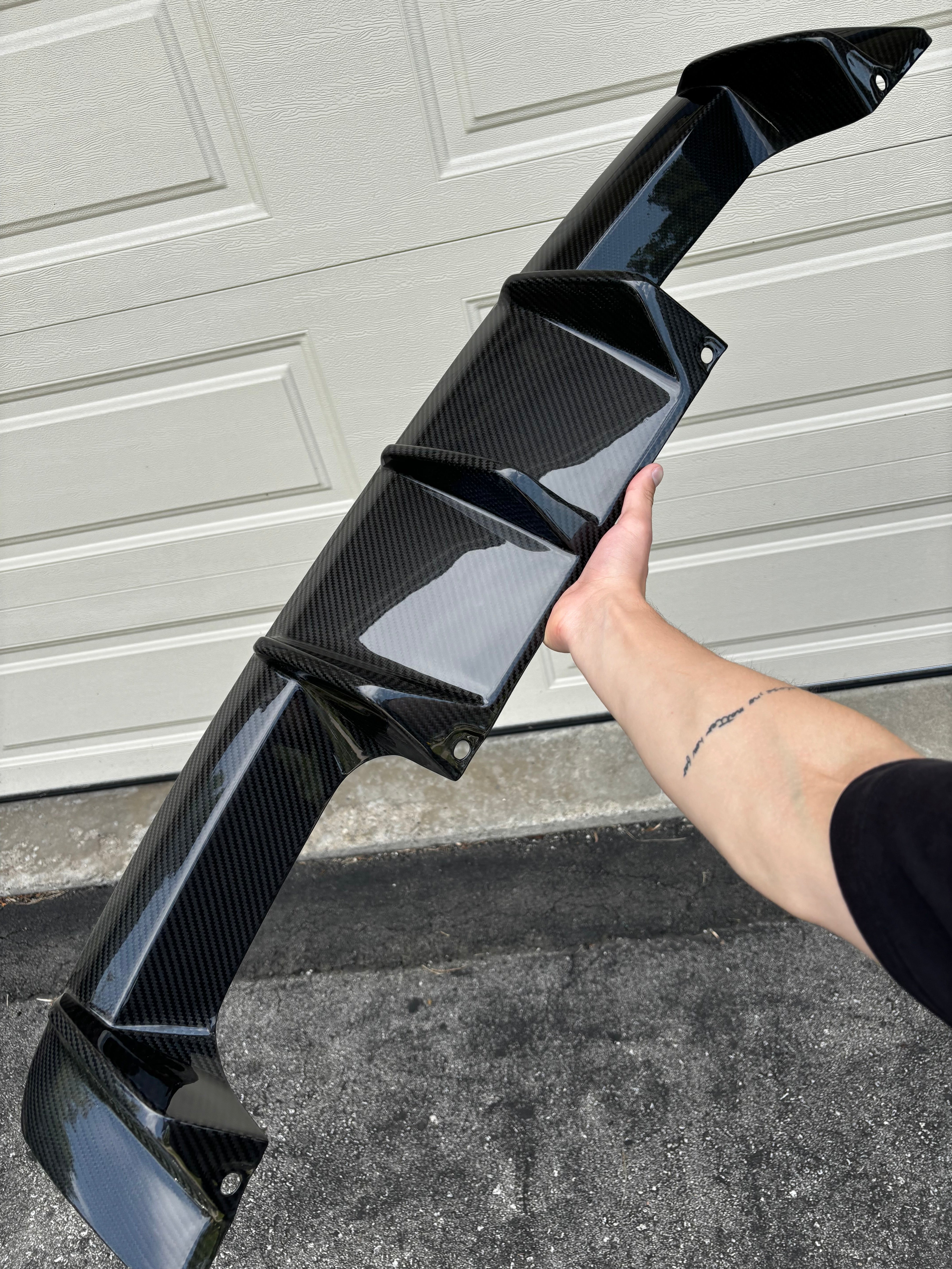 BMW M3 M4 Carbon Fiber OEM Style Rear Diffuser 2021-26 G80 G81 G82 G83