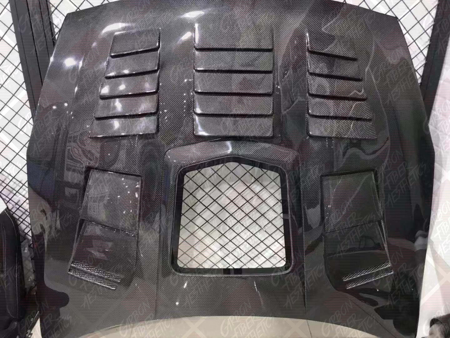 Nissan GTR R35 Carbon Fiber Hood CMST Design 09-15