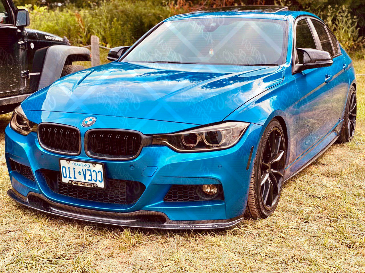 BMW F30 F31 Carbon Fiber Varis Style Front Lip ( M Sport )