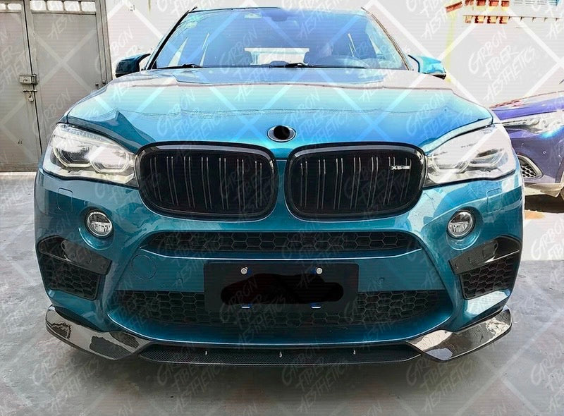 BMW F85 X5M F86 X6M Vorsteiner Style Carbon Fiber Front Lip