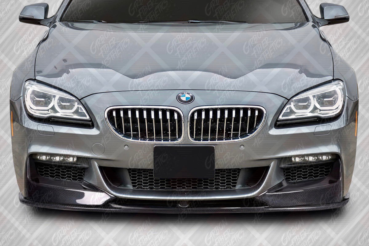 BMW F06 F12 F13 6 Series M Sport Carbon Fiber M Performance Style Front Lip