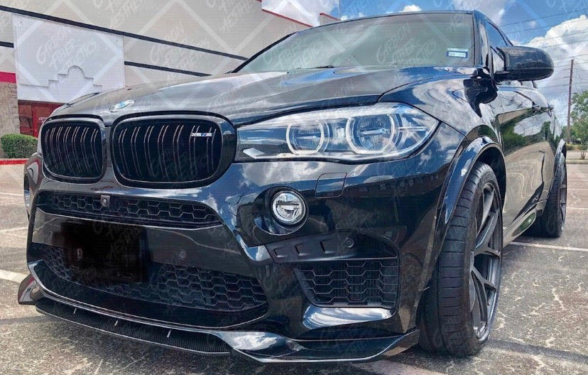 BMW F85 X5M F86 X6M Vorsteiner Style Carbon Fiber Front Lip