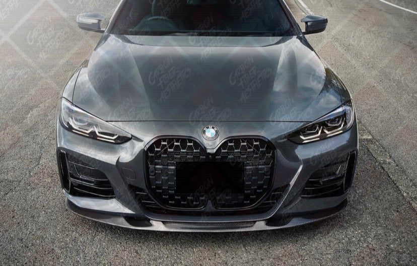 BMW G22 G23 4 Series Carbon Fiber Front Lip 3D Style