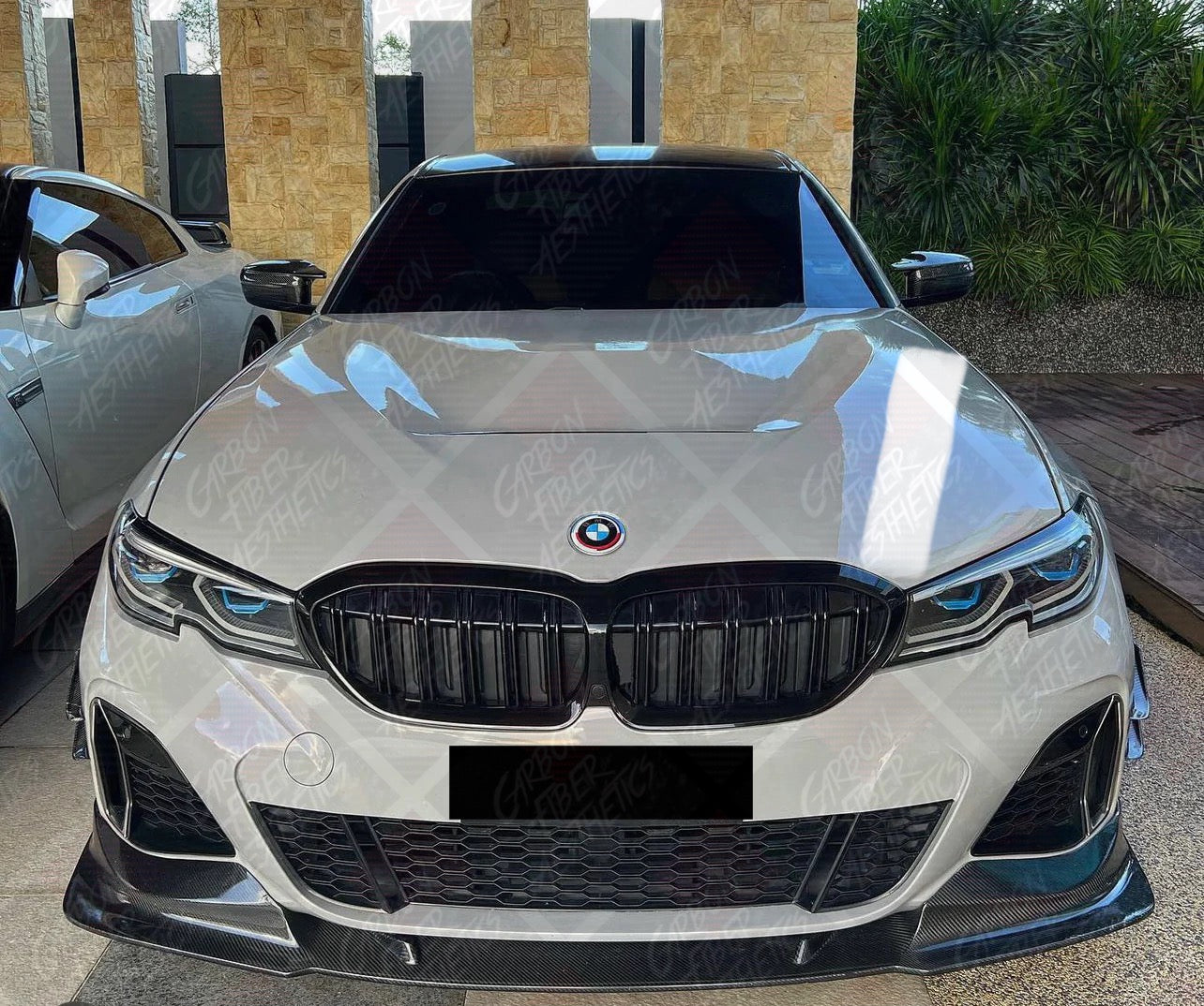 BMW G20 3 Series M340 330 CMST Style Carbon Fiber Front Lip Pre facelift