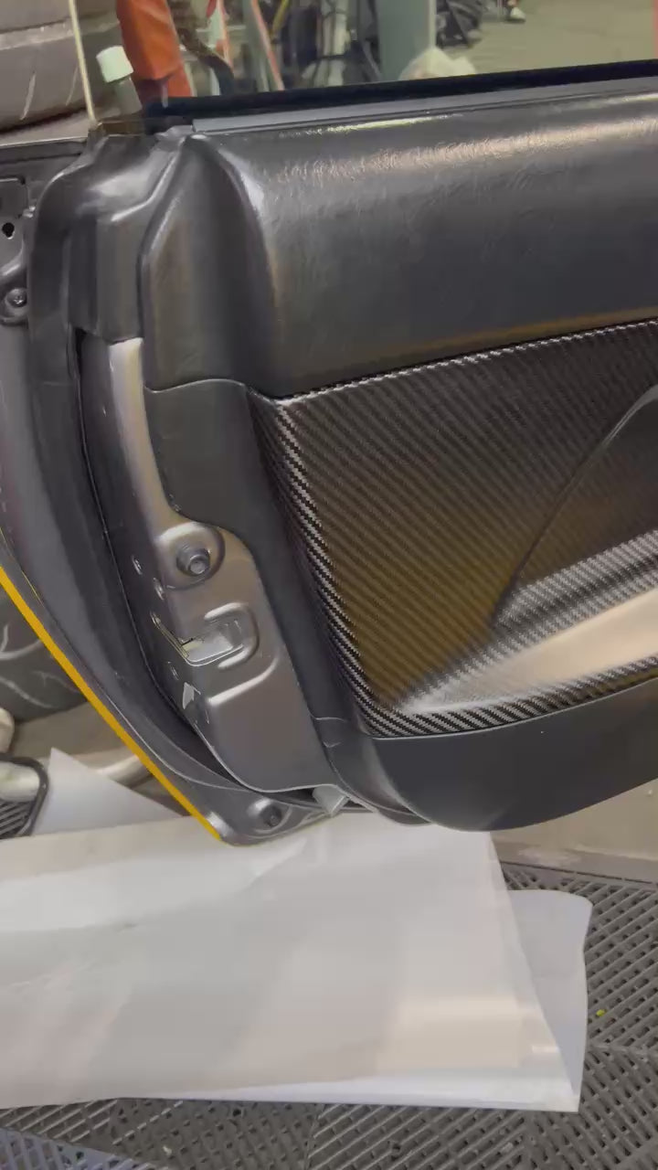 Honda S2000 Carbon Fiber Door Panels/Cards AP2 2004-09 OEM Replacement