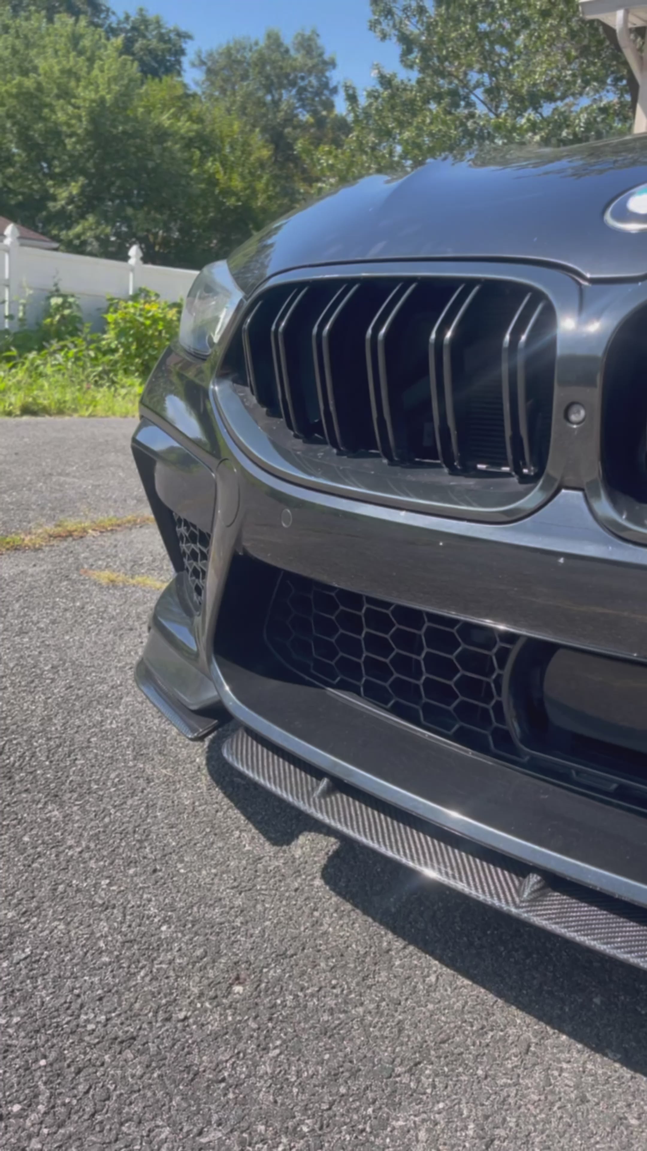 BMW M8 2019+ Sterckenn Style Dry Carbon Fiber Front Lip F91 F92 F93