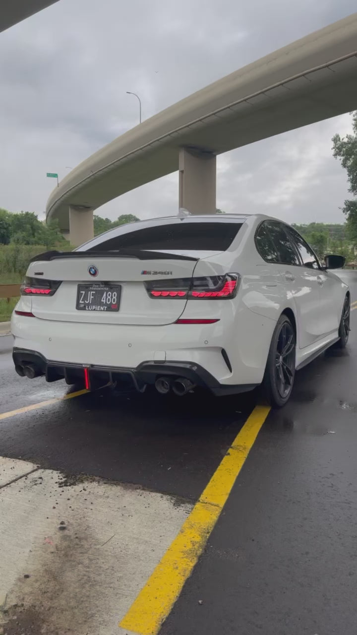 BMW 3 Series Carbon Fiber Side Skirts CMST Style G20/G21 LCI/Pre 19-26