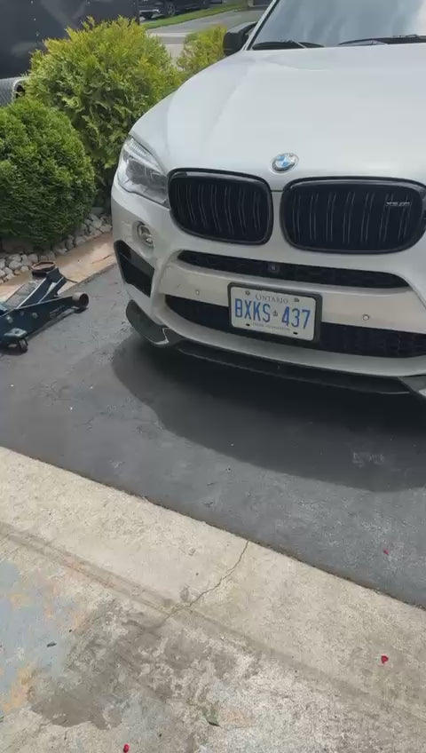 BMW X5M F85 X6M F86 Vorsteiner Style Carbon Fiber Front Lip 2014-2019