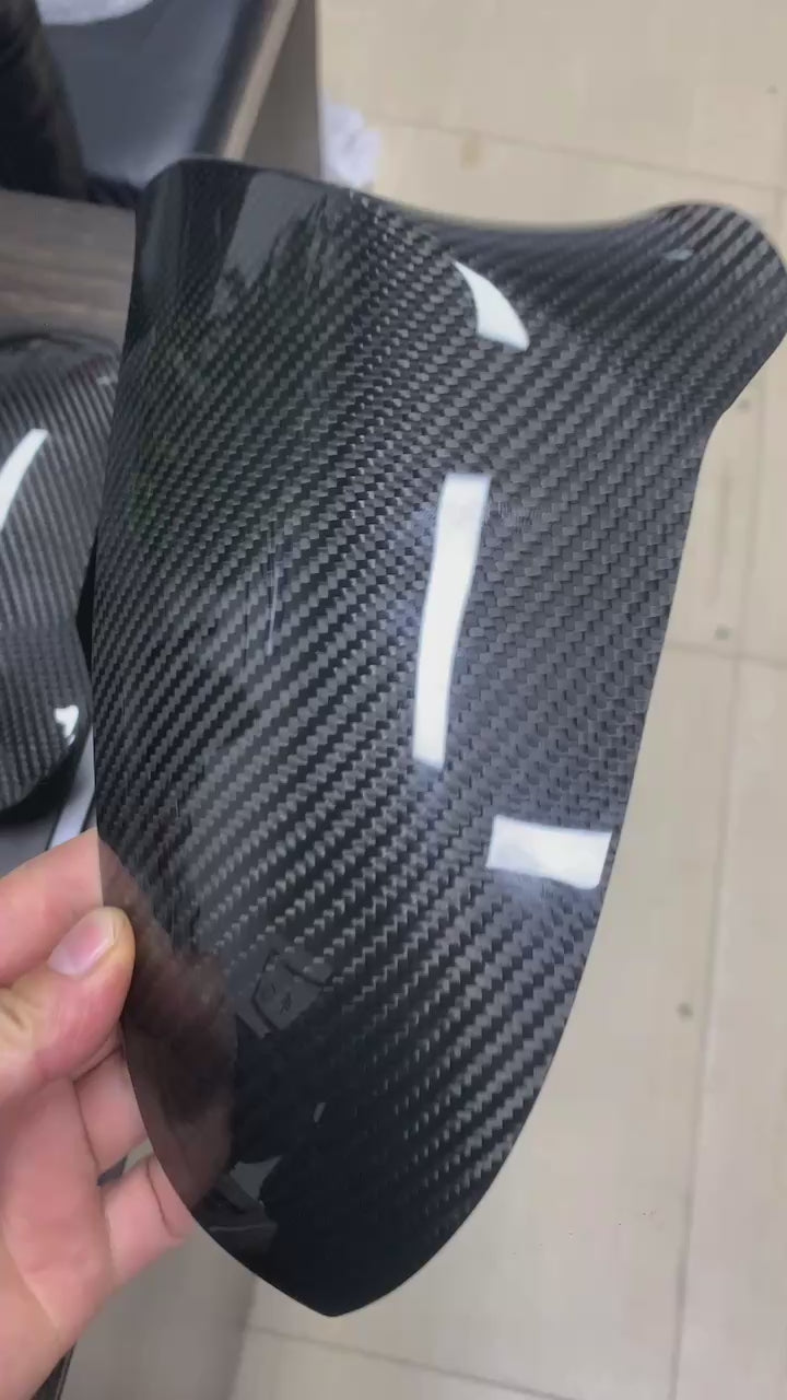 BMW F80 M3 F82 M4 F83 M4 F87 M2 Competition Dry Carbon Fiber M Performance Style Mirror Caps