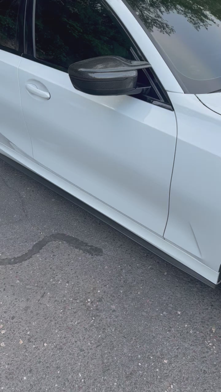 BMW G20 G21 Carbon Fiber Side Skirts CMST Design 2019-2026 Full Length