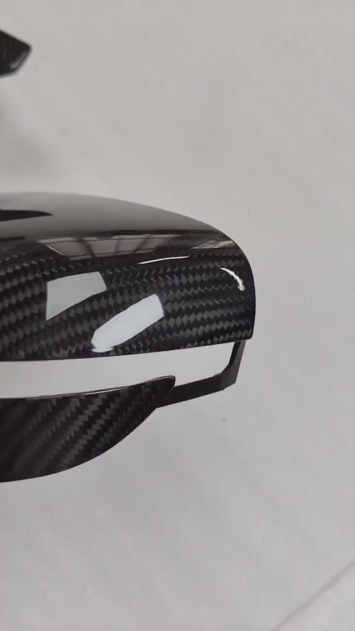 BMW M8 Dry Carbon Fiber Mirror Caps 2019-2025 F91 F92 F93 LHD/RHD