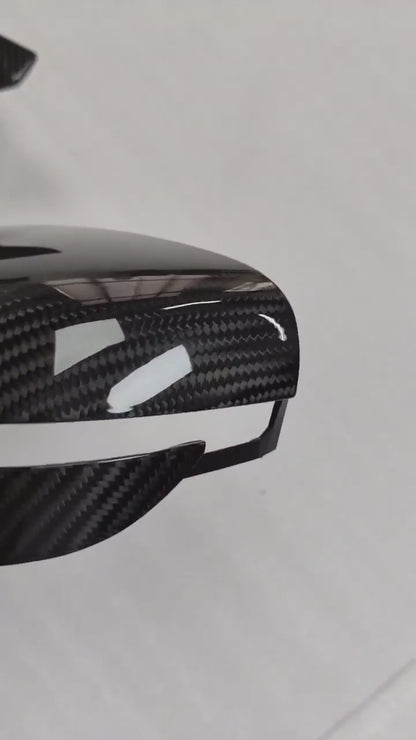 BMW M8 Dry Carbon Fiber Mirror Caps 2019-2025 F91 F92 F93 LHD/RHD