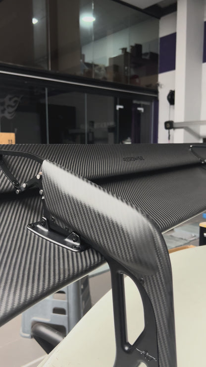 Nissan GTR R35 Aerowise DRS Carbon Fiber Wing Spoiler 2008-2025
