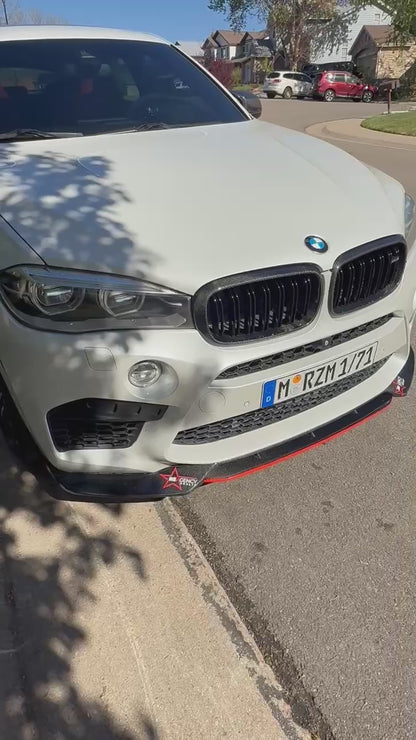 BMW X5M F85 X6M F86 Vorsteiner Style Carbon Fiber Front Lip 2014-2019