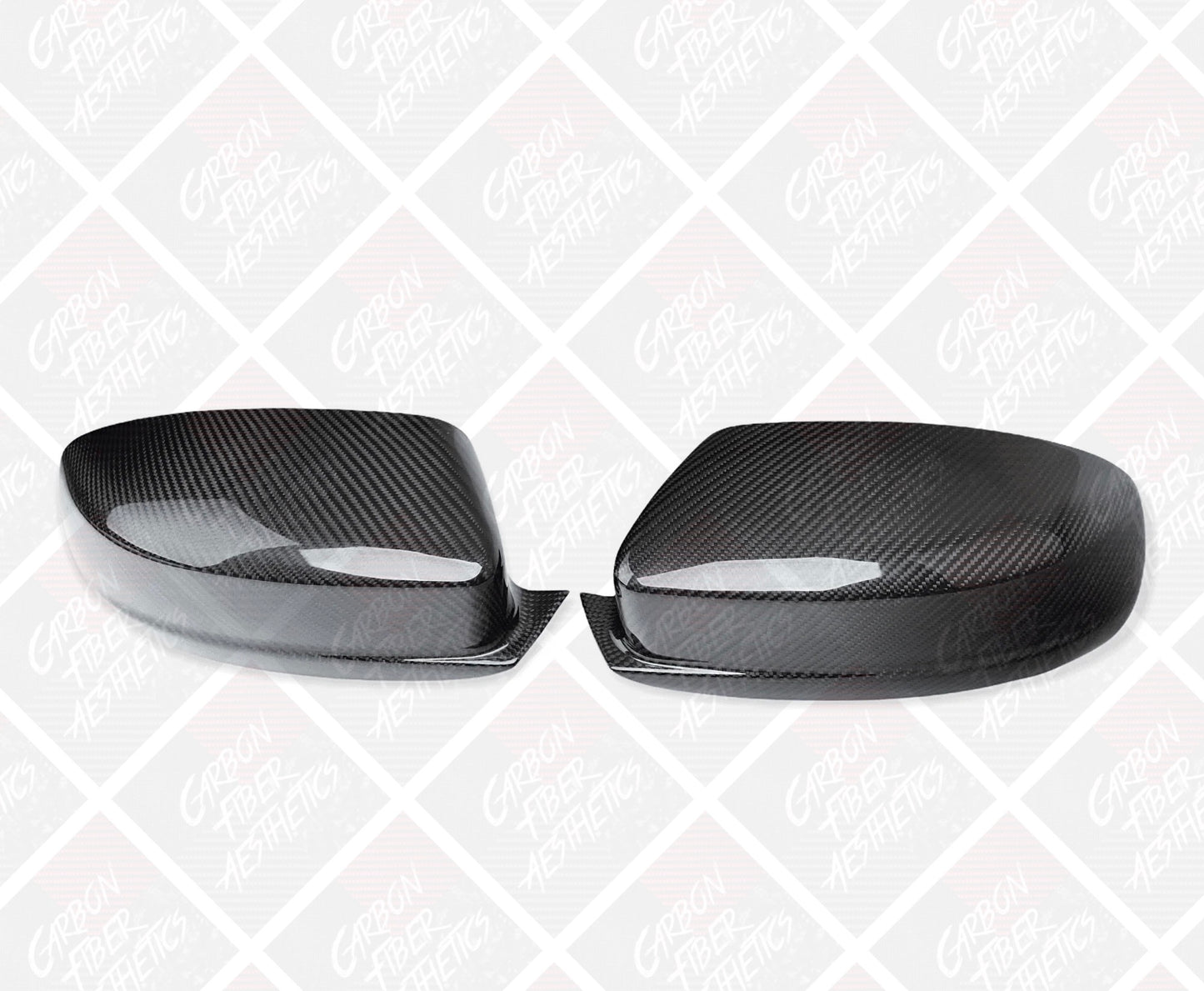 Dodge Charger Carbon Fiber Mirror Caps 2011-2022